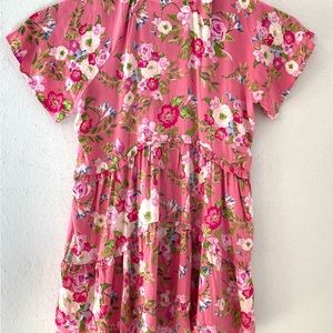 NWT Matilda Jane Enchanted Garden Fresh Floral Tiered Dress X-Large